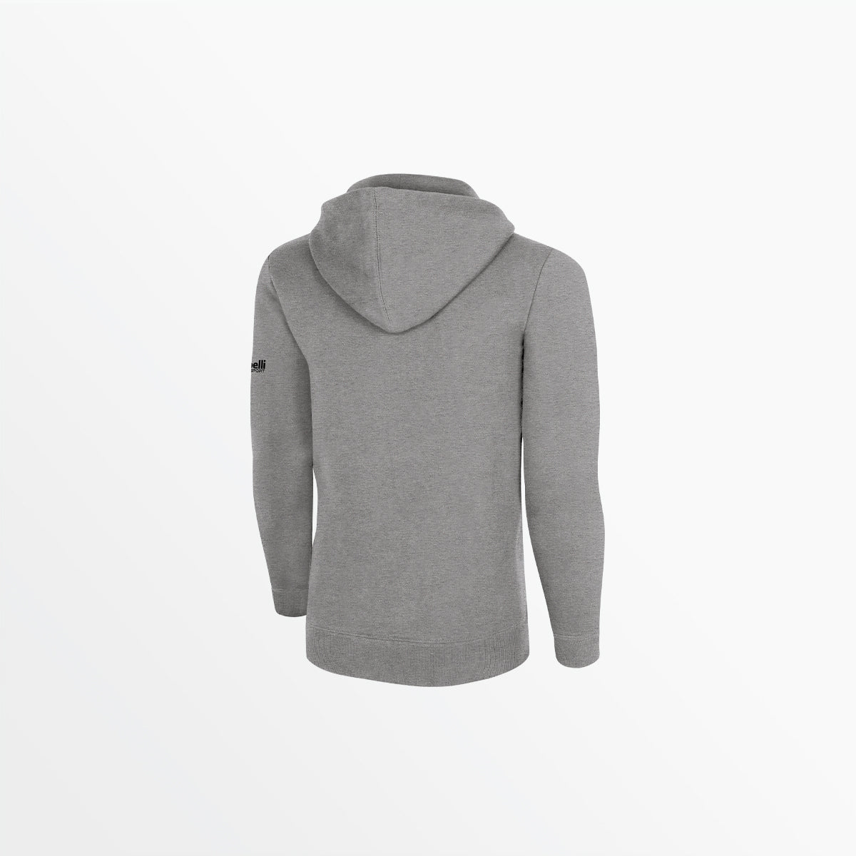 Youth Basics Fleece Pullover Hoodie With Sleeve Logo
