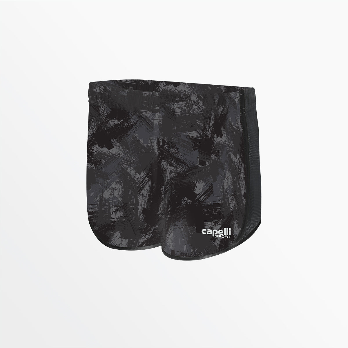 Girl's Camo Strokes 2-Tone Running Shorts