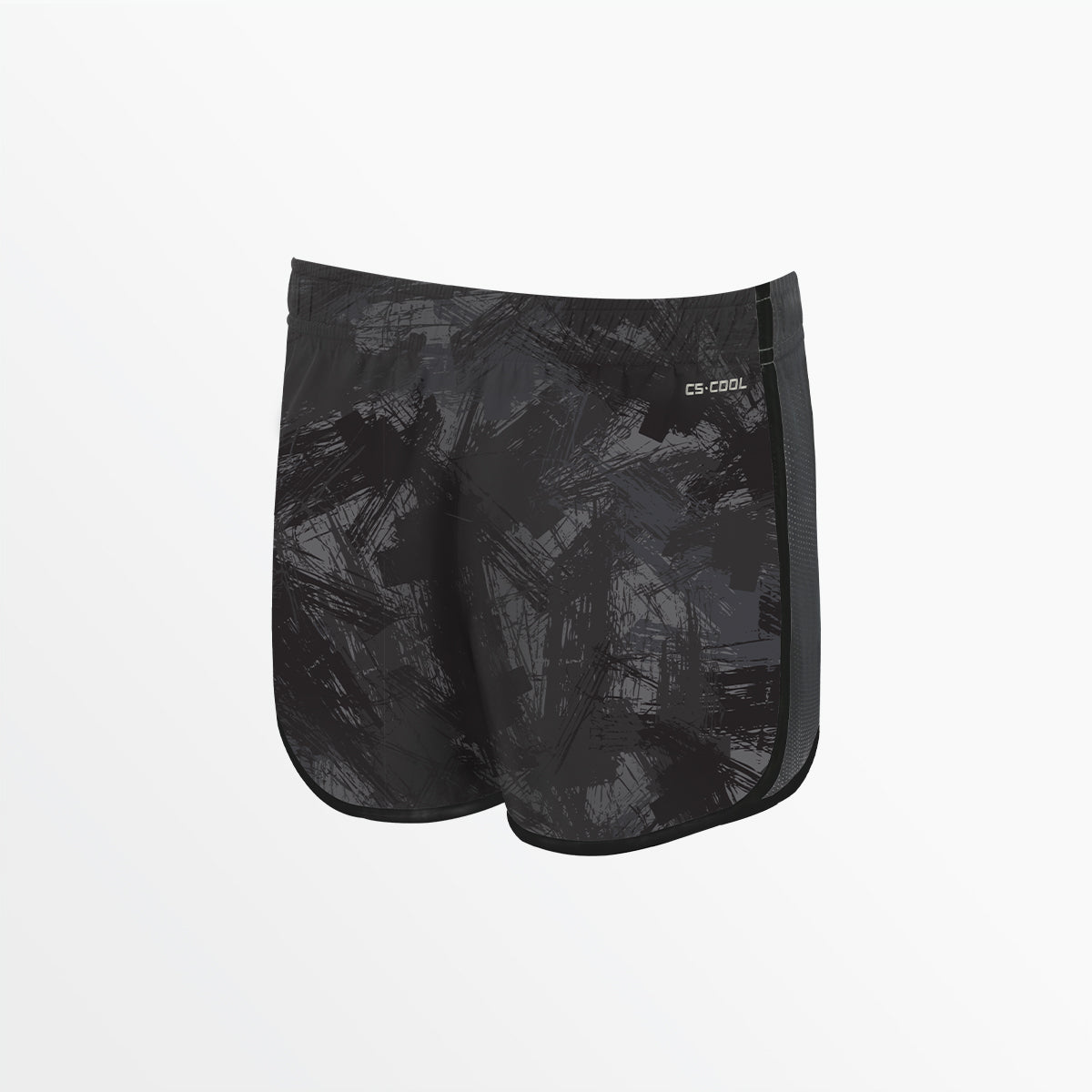 Girl's Camo Strokes 2-Tone Running Shorts