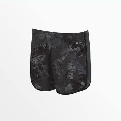 Girl's Camo Strokes 2-Tone Running Shorts
