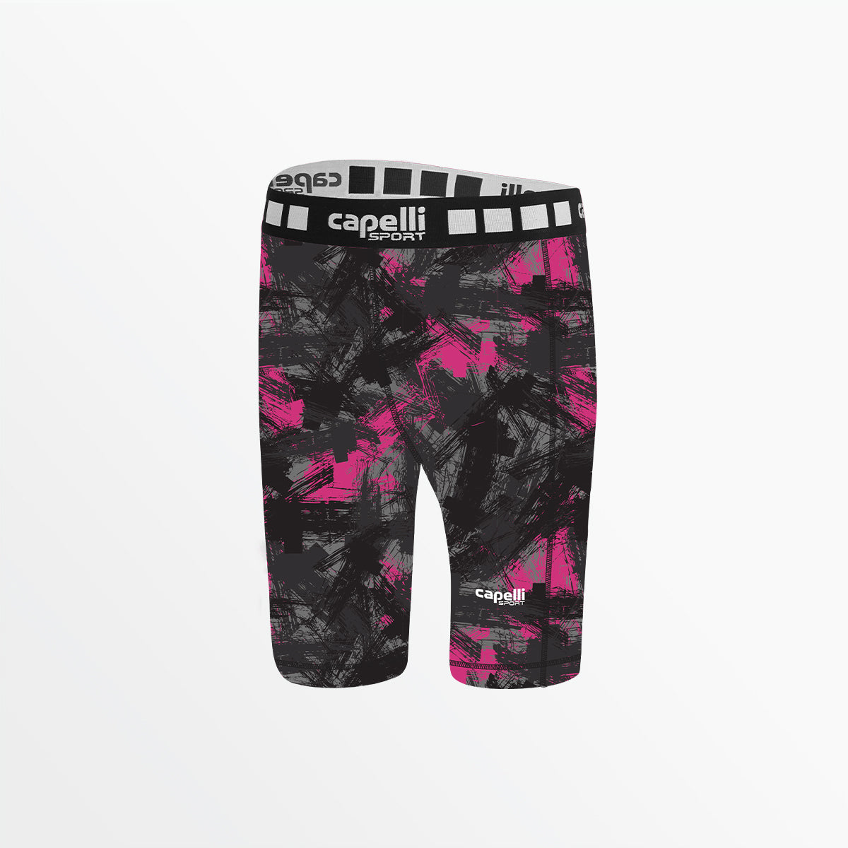Girl's 3/4 Camo Strokes Biker Shorts