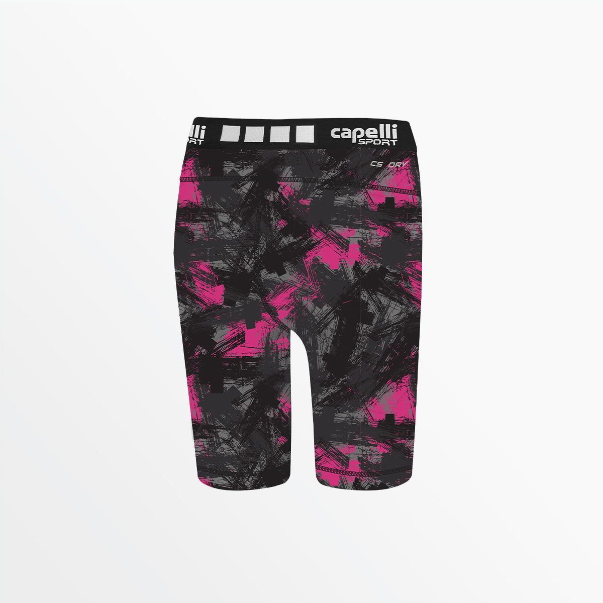 Girl's 3/4 Camo Strokes Biker Shorts