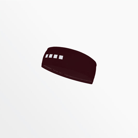 Regular Width Headband With Grip and 4 Cube Logo