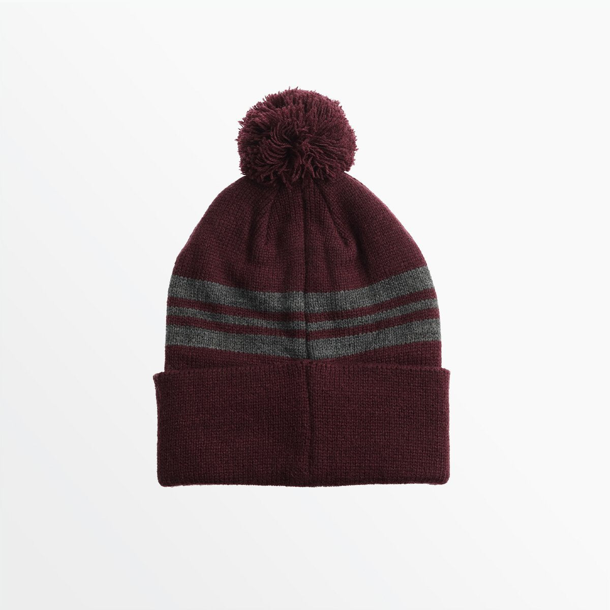 Youth Striped Pom Beanie