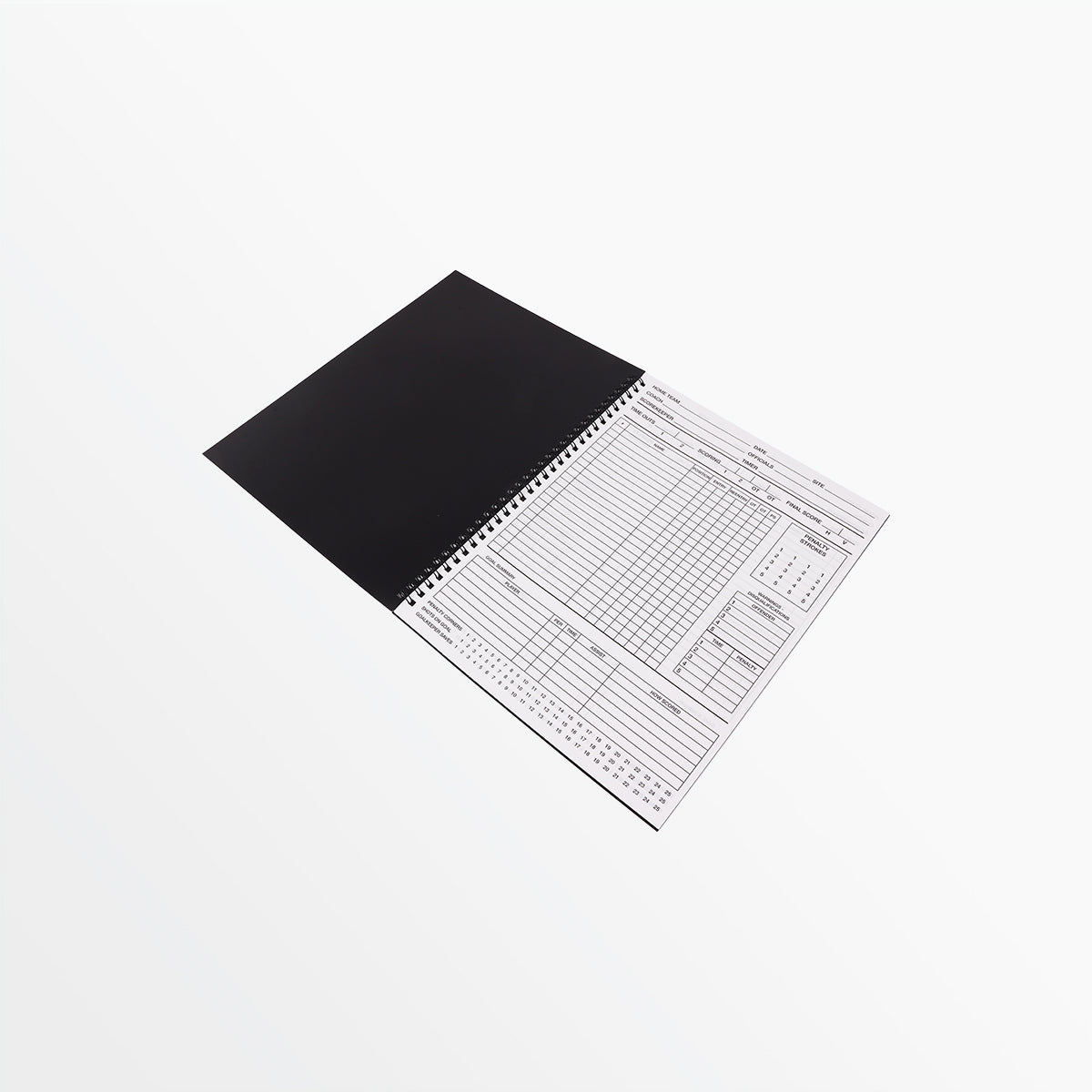 Field Hockey Scorebook