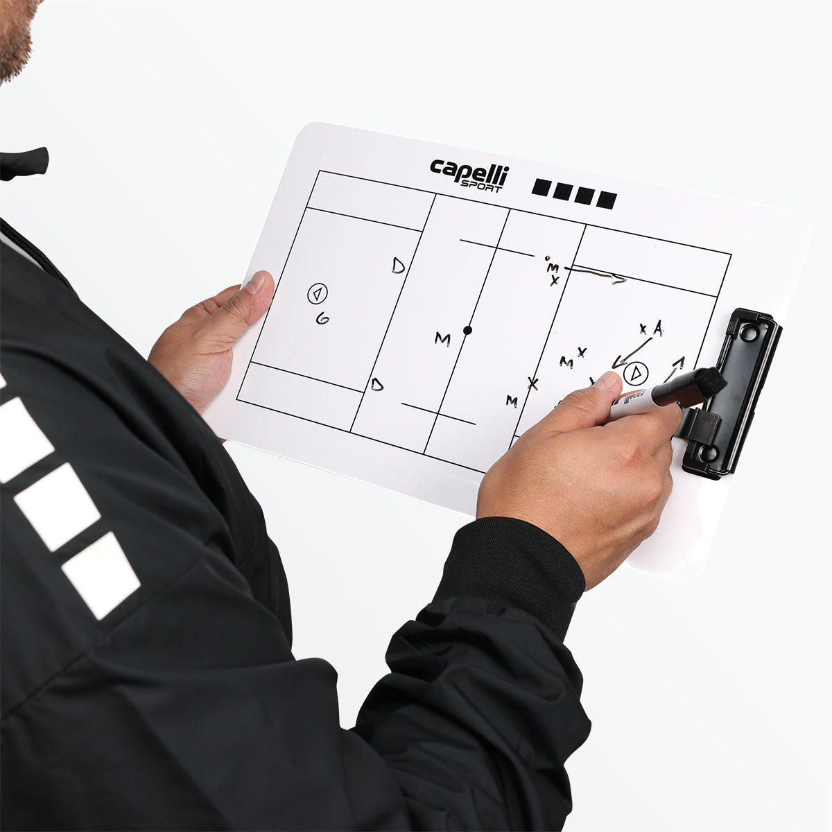 Men's Lacrosse Dry Erase Clipboard