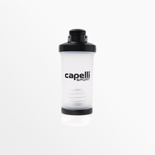 16 Oz Shaker Bottle With Bottom Storage Container