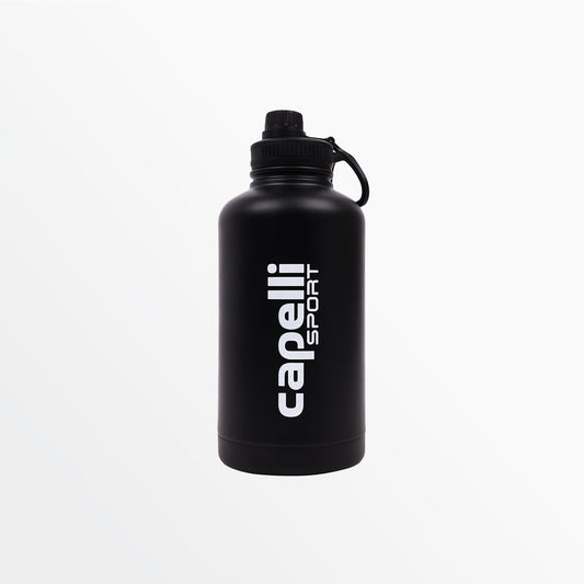 64 Oz Sport Screw Cap Wide Mouth Stainless Steel Water Bottle