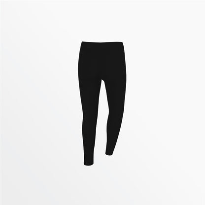Girl's Mid Rise Cotton Leggings