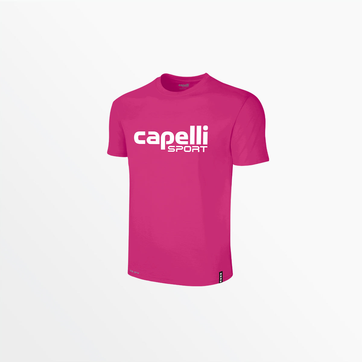 Adult Logo Crew Neck Poly Tee