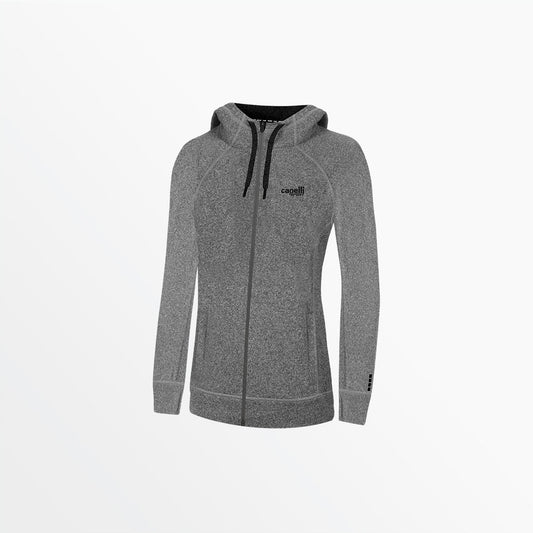 Girl's Essential Heather Zip Up Hoodie