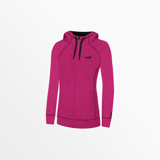 Girl's Essential Heather Zip Up Hoodie