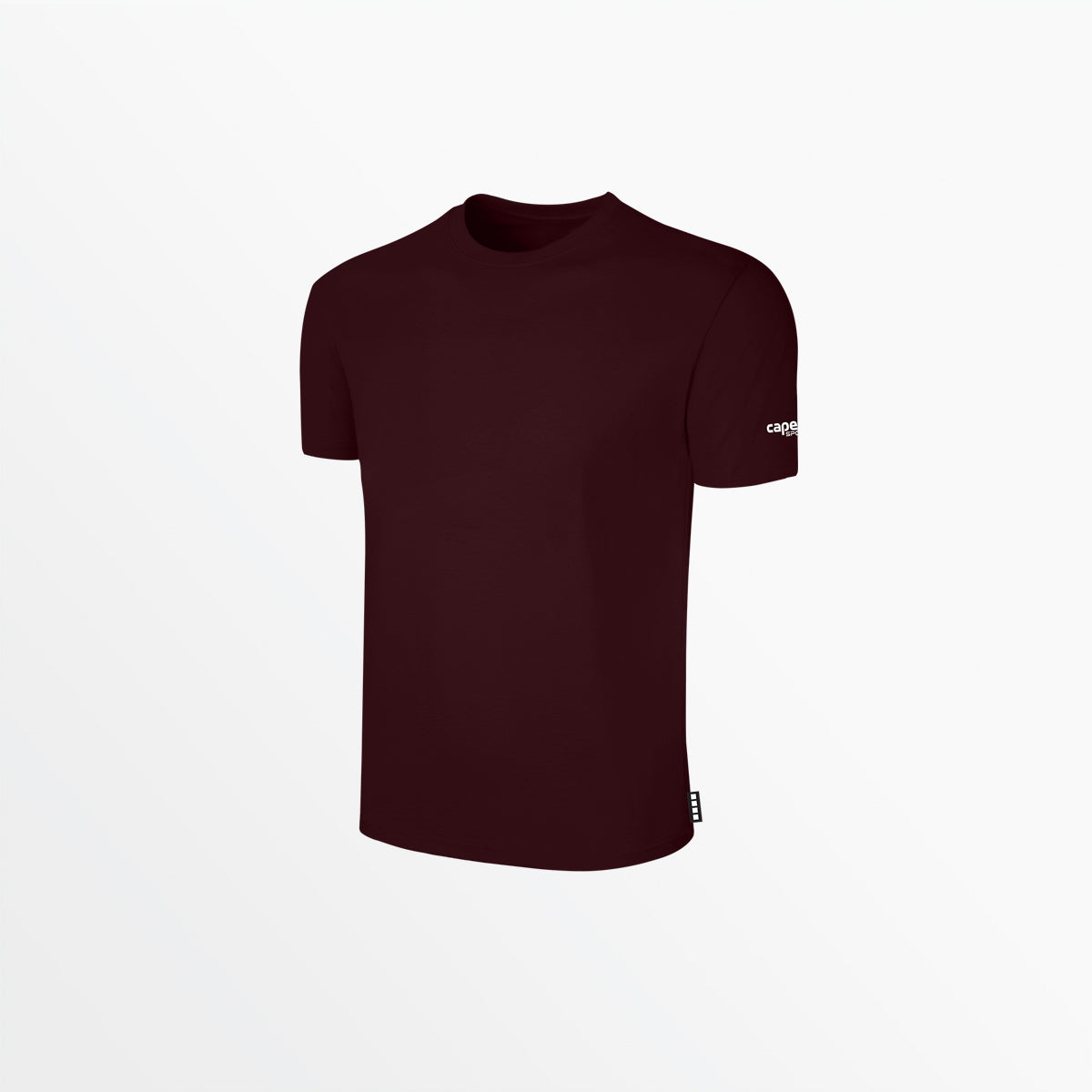 Men's Basics Tee With Sleeve Logo