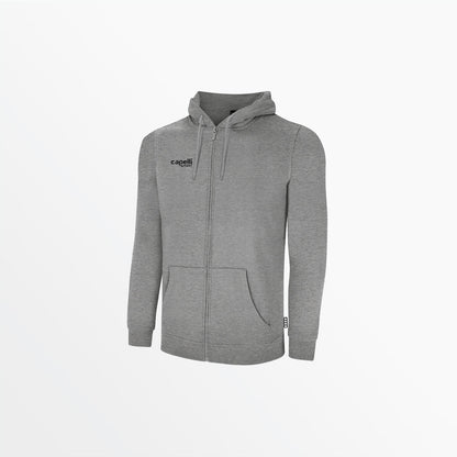 Men Basics Fleece Zip Up Hoodie