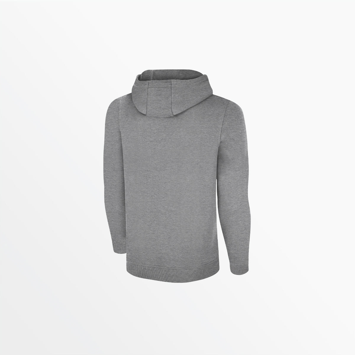 Men Basics Fleece Zip Up Hoodie
