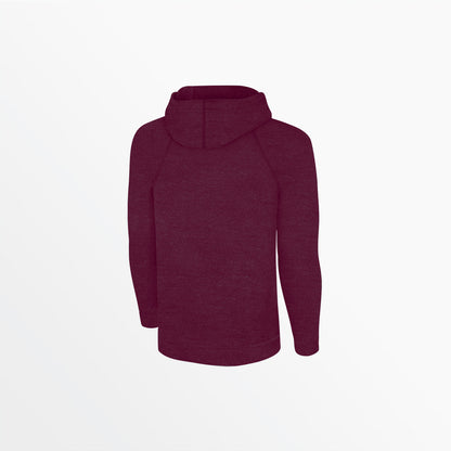 Men's Heathered Zip Up Hoodie