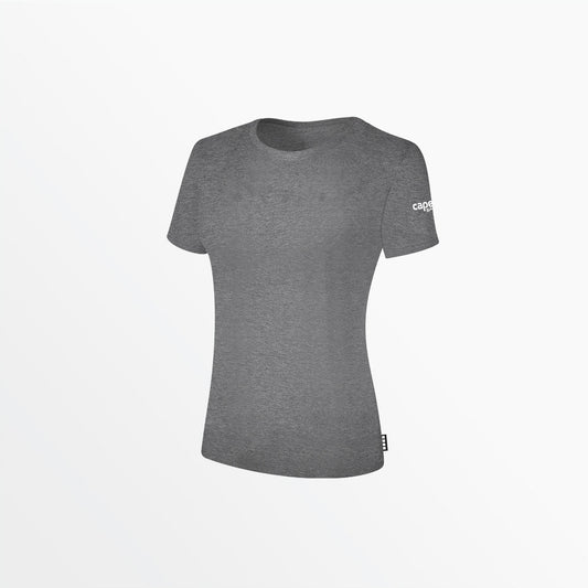 Women's Basics Tee With Sleeve Logo