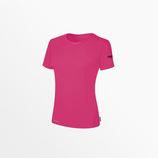 Women's CS-DRY Tee with Sleeve Logo