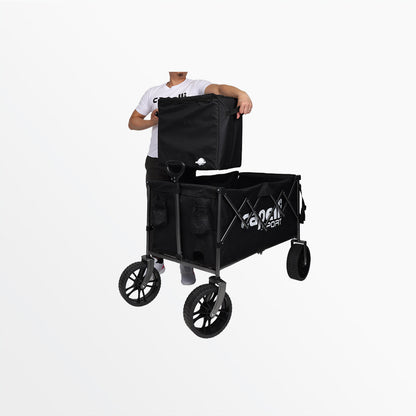 Deluxe Logo Sports Wagon With Tailgate and Cooler