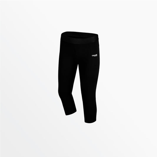 Girl's Mid Rise 3/4 Cotton Leggings