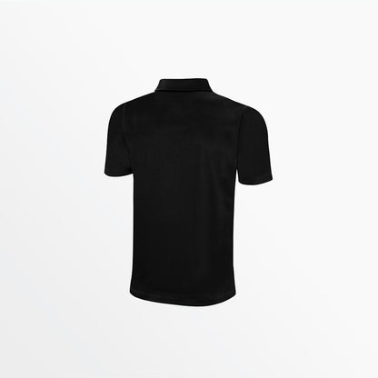 Men's Classic Stripe Poly Polo