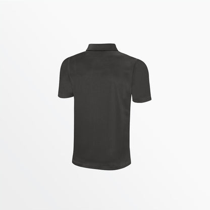 Men's Classic Stripe Poly Polo