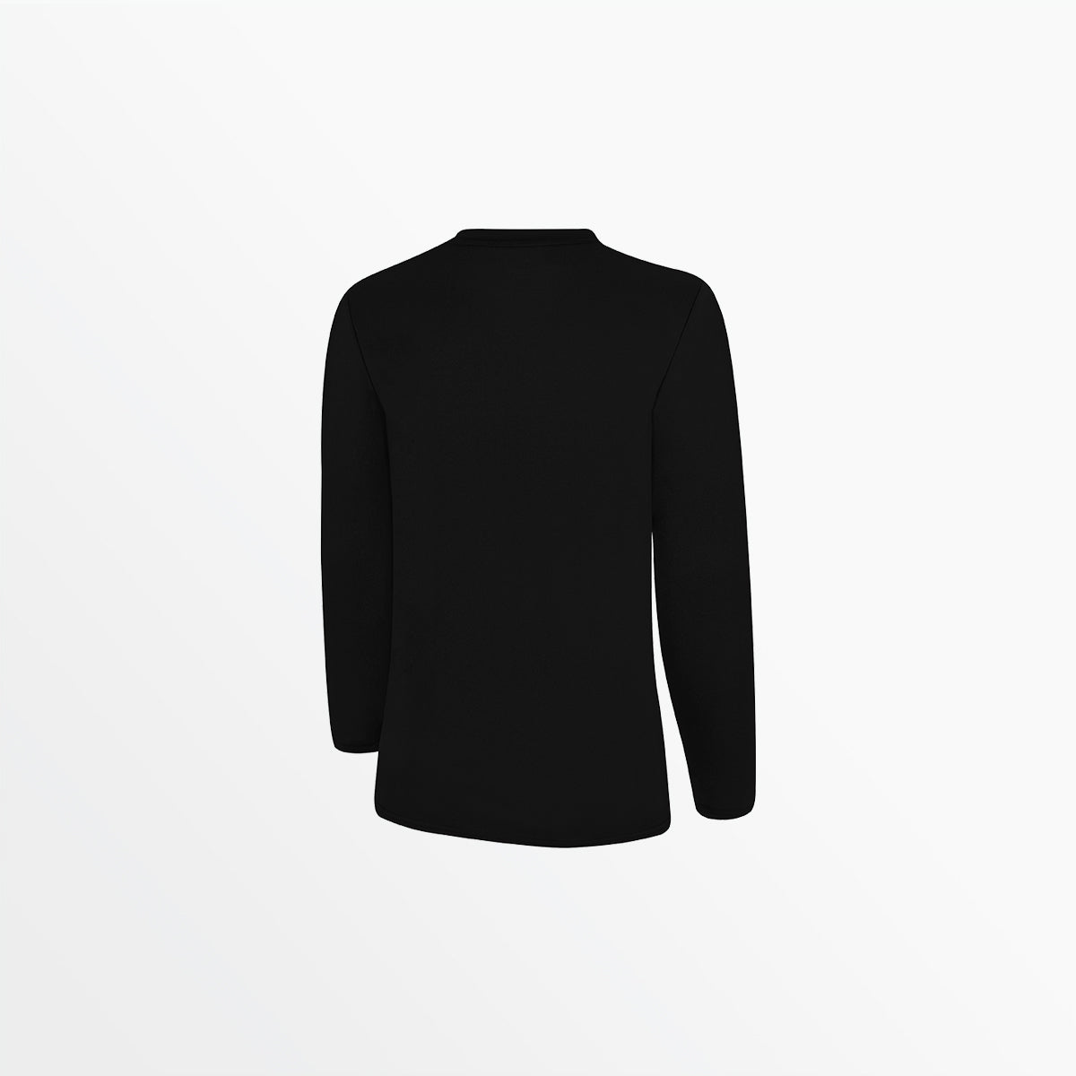 Women's Basics Crew Neck Long Sleeve Poly Tee