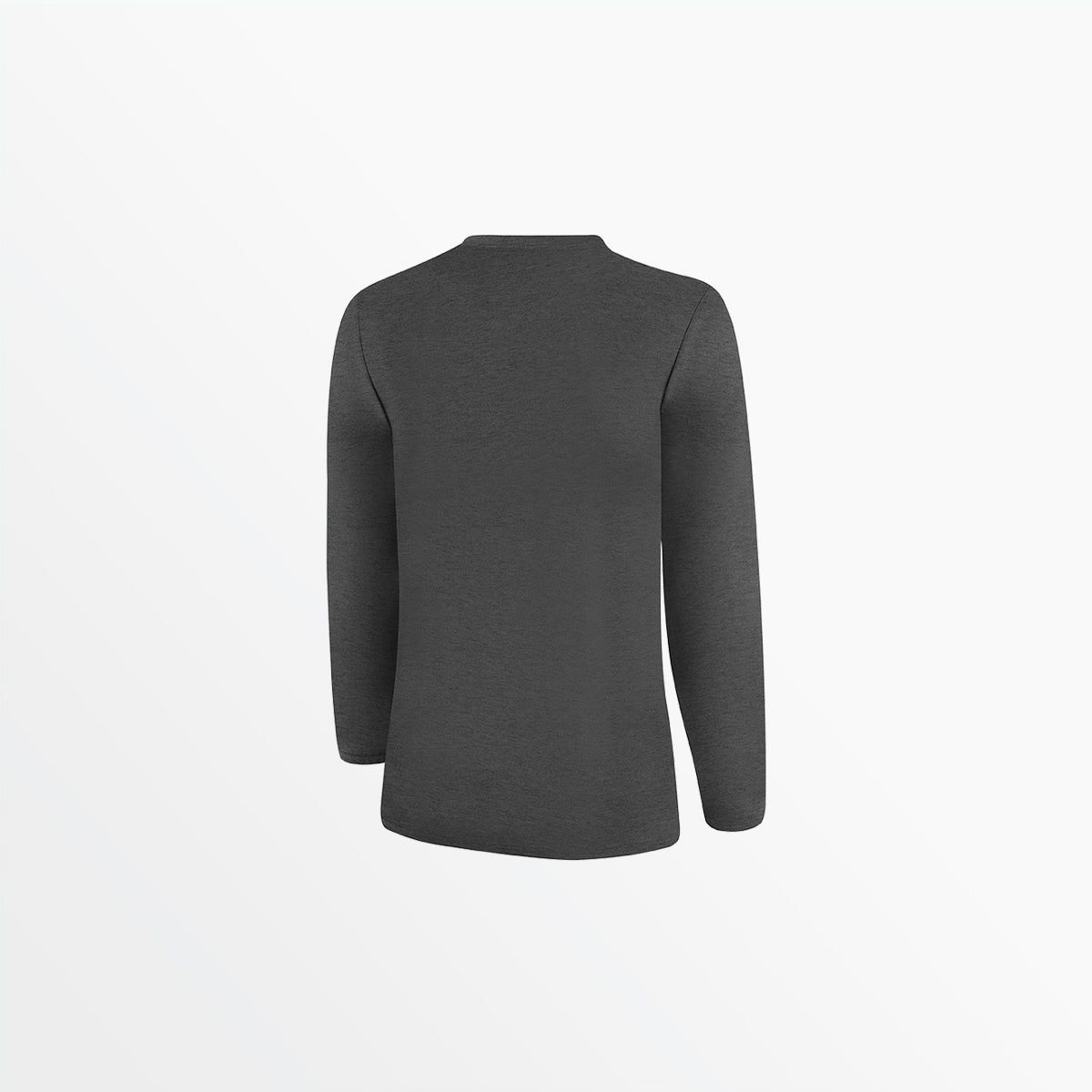Women's Basics Crew Neck Long Sleeve Poly Tee