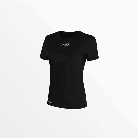 Women's Basics Crew Neck Poly Tee