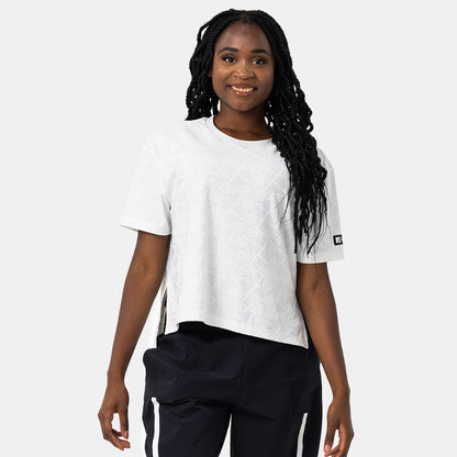 MTV Women's Push It Jacquard Boxy Tee
