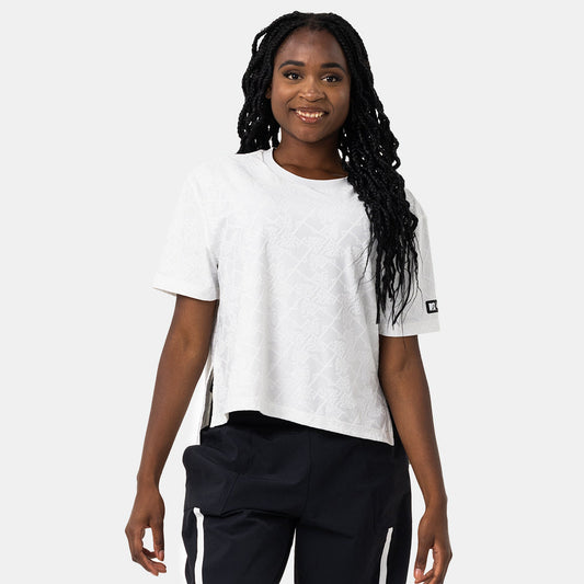MTV Women's Push It Jacquard Boxy Tee