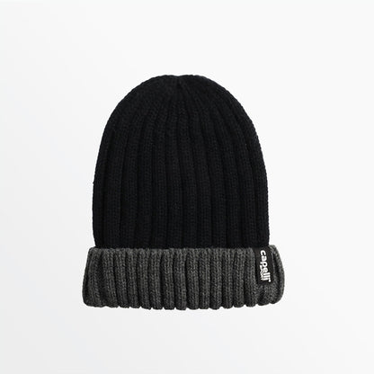 Youth Rib Two-Tone Cuff Beanie