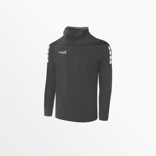Youth Tribeca 1/4 Zip Therma Fleece Hoodie