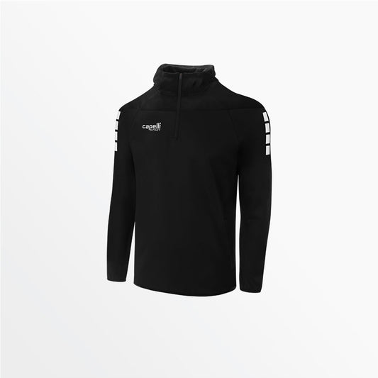 Youth Tribeca 1/4 Zip Therma Fleece Hoodie