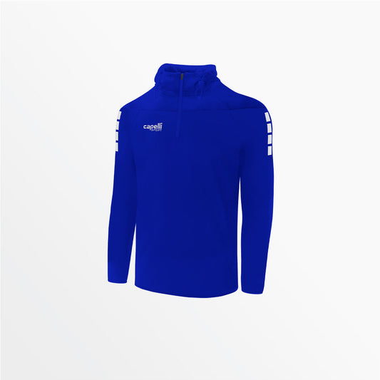 Youth Tribeca 1/4 Zip Therma Fleece Hoodie