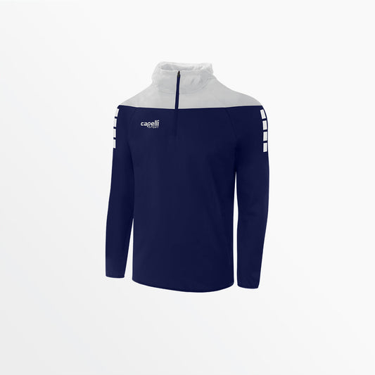 Youth Tribeca 1/4 Zip Therma Fleece Hoodie